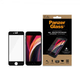 PanzerGlass iPhone 6/6S/7/8/SE Skjermbeskytter Case Friendly Svart