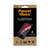 PanzerGlass iPhone 6/6S/7/8/SE Skjermbeskytter Case Friendly Svart