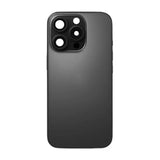 iPhone 16 Pro baksideglass med smådeler - svart titan