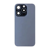 iPhone 15 Pro baksideglass komplett OEM - blå