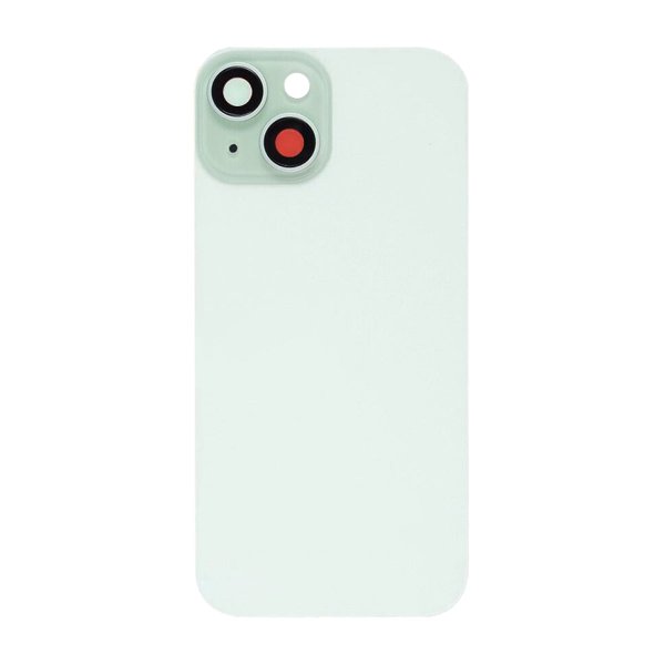 iPhone 15 Baksideglass med smådeler - Grønn