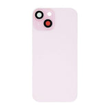 iPhone 15 Baksideglass med smådeler - Rosa