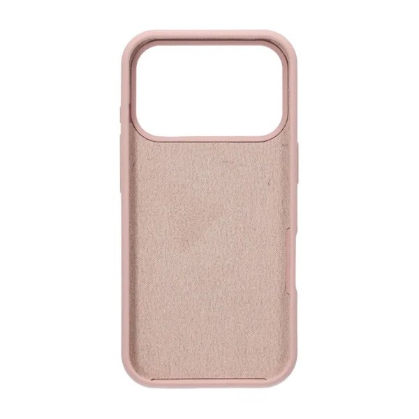 iPhone 17 Pro Deksel Liquid Silicone Rosa