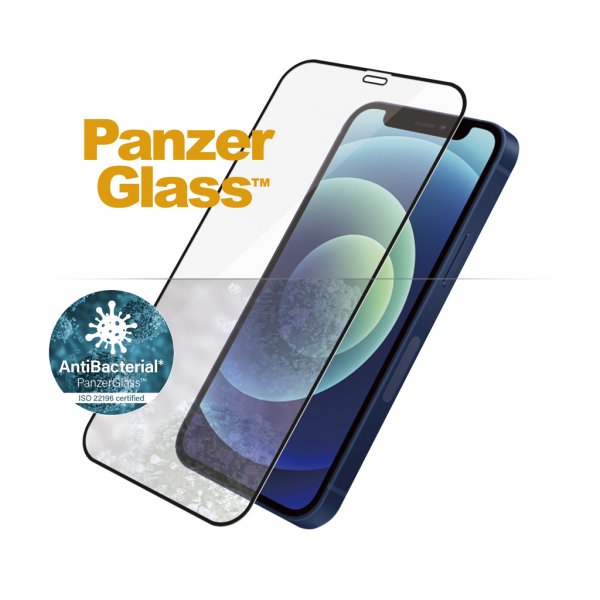 PanzerGlass iPhone 12 Mini Skjermbeskytter Edge-to-Edge Case friendly