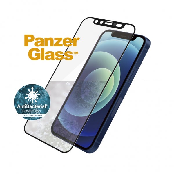 PanzerGlass iPhone 12 Mini Skjermbeskytter Edge-to-Edge Camslider