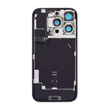 iPhone 16 Pro baksideglass med smådeler - svart titan