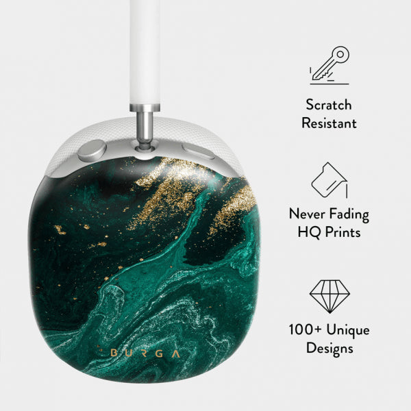 Burga AirPods Max Deksel Design Emerald Pool