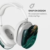 Burga AirPods Max Deksel Design Emerald Pool