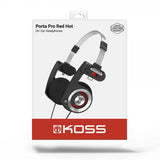 Koss Hodetelefoner PortaPro 2.0 On Ear Red Hot