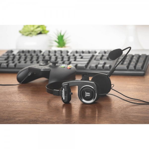 Koss Hodetelefoner PortaPro Communication Headset On-Ear Mic Svart