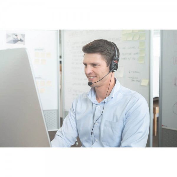 Koss Hodetelefoner PortaPro Communication Headset On-Ear Mic Svart