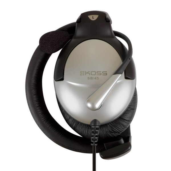 Koss Headset SB45 USB On-Ear Sølv/Svart