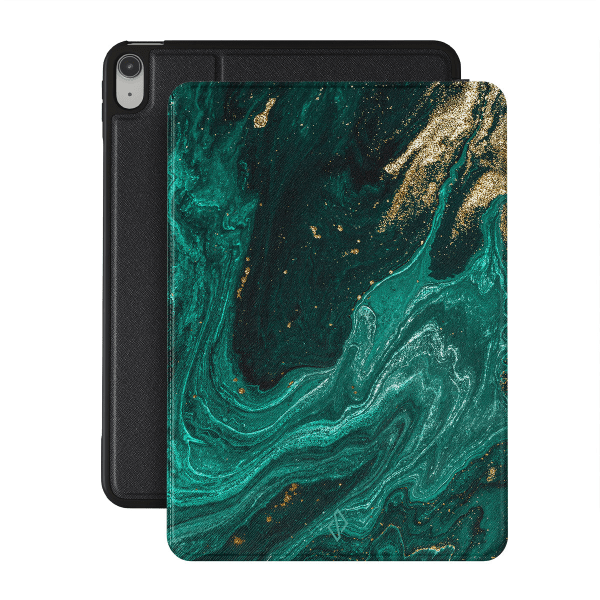 Burga iPad 10.9 (gen 10)/iPad 11 (A16) Etui Folio Emerald Pool