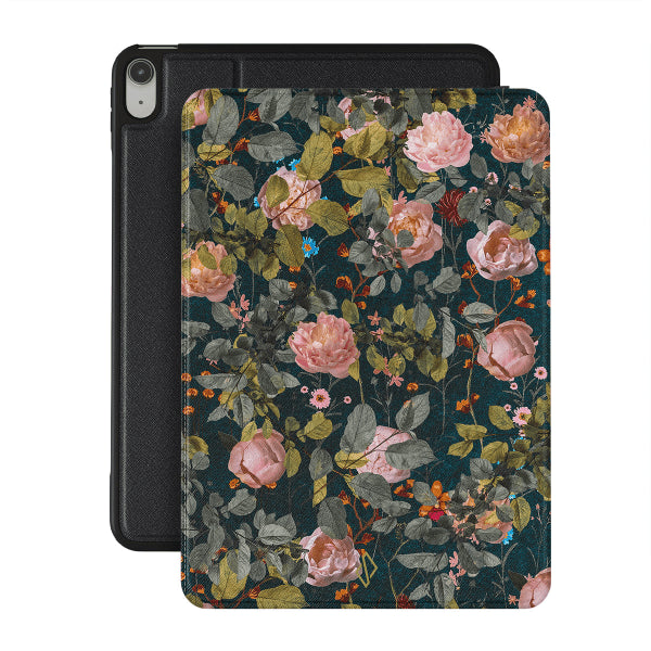 Burga iPad 10.9 (gen 10)/iPad 11 (A16) Etui Folio Bloomy Garden