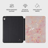 Burga iPad 10.9 (gen 10)/iPad 11 (A16) Etui Folio Golden Coral