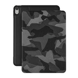 Burga iPad 10.9 (gen 10)/iPad 11 (A16) Etui Folio Night Black Camouflage