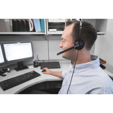 Koss Headset CS200-USB On-Ear Mic Svart