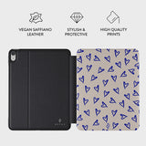 Burga iPad 10.9 (gen 10)/iPad 11 (A16) Etui Folio Love Me Right