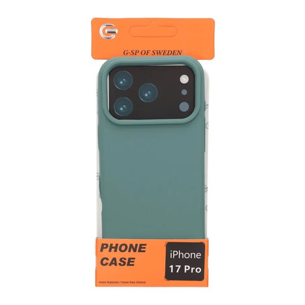 iPhone 17 Pro Deksel Liquid Silicone Grønn