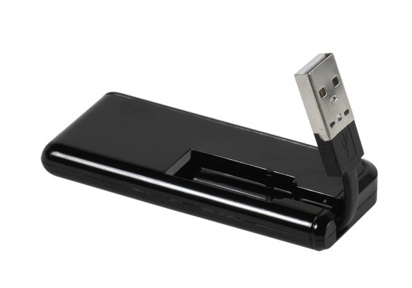 Vivanco USB-Hub 4x USB 2.0 Svart