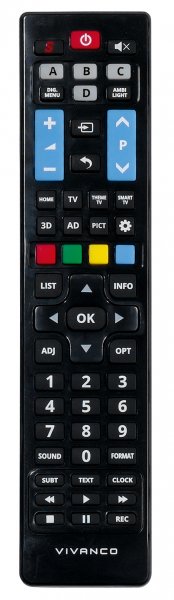Vivanco Erstatningsfjernkontroll Philips TV