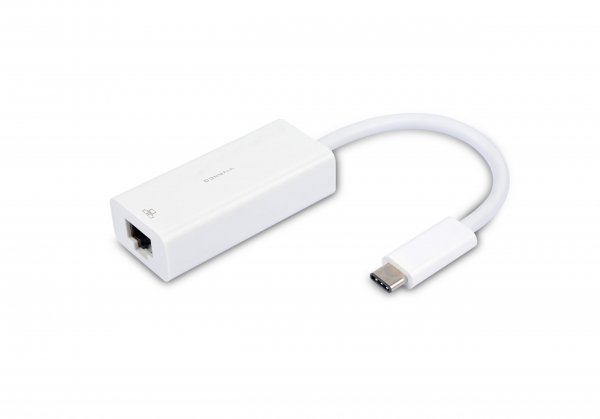 Vivanco Adapter USB Type-C Network Adapter RJ45 Hvit