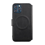 Rvelon iPhone 12/iPhone 12 Pro Etui 4 Kortlomme MagSafe Svart