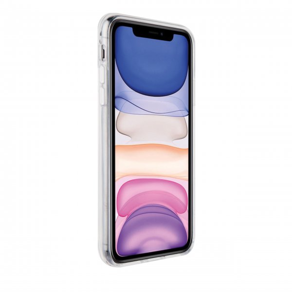Vivanco iPhone 11 Deksel Safe & Steady Transparent