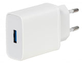 Vivanco Lader QC 3.0 18W 1xUSB-A Hvit