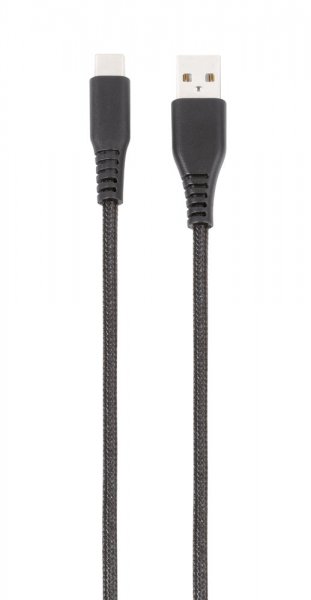 Vivanco Kabel Longlife Braided USB-A/USB-C 2.5m Svart