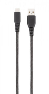 Vivanco Kabel Longlife Braided USB-A/USB-C 2.5m Svart