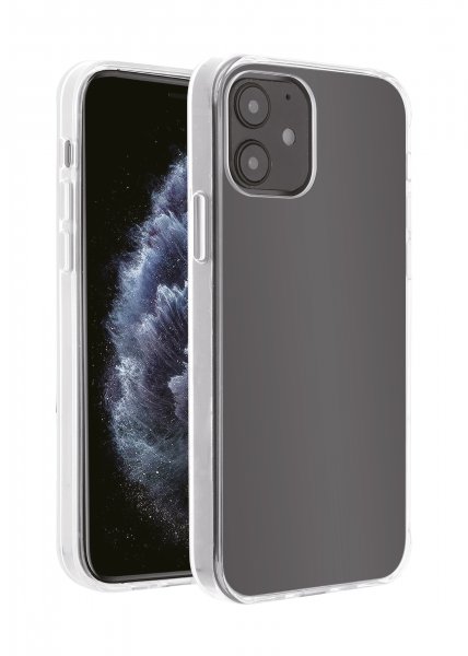 Vivanco iPhone 12 Mini Deksel Safe & Steady Transparent