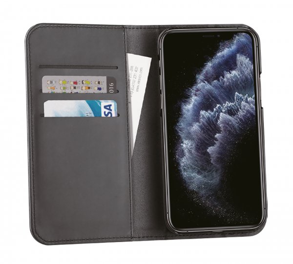 Vivanco iPhone 12/iPhone 12 Pro Etui Classic Wallet Svart
