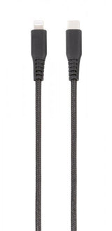 Vivanco Kabel Longlife Braided USB-C/Lightning 0.5m Svart