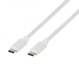 Vivanco Kabel Charging Cable USB-C/USB-C 2.0 0.5m Hvit
