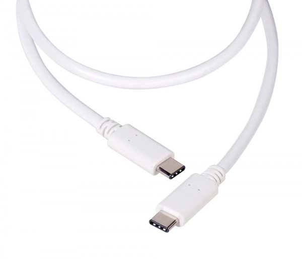 Vivanco Kabel Charging Cable USB-C/USB-C 2.0 0.5m Hvit