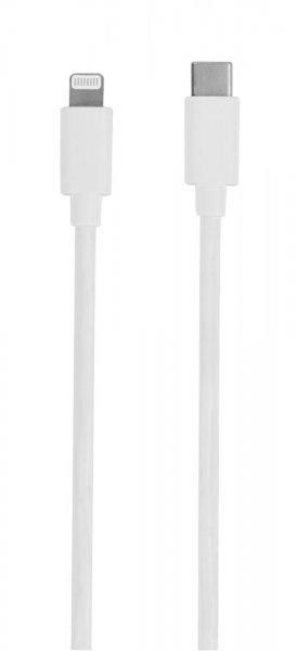 Vivanco Lader med Kabel Super Fast Charger Set USB-C/Lightning 20W 1.2m Hvit