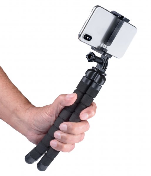Vivanco Stativ for Smartphone/GoPro/Action cam 55-80mm