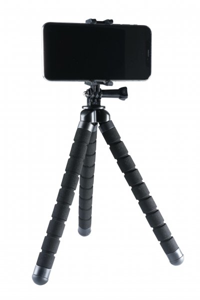 Vivanco Stativ for Smartphone/GoPro/Action cam 55-80mm