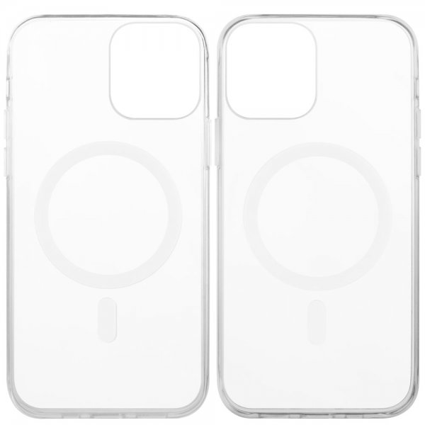 Vivanco iPhone 13 Pro Deksel Mag Steady MagSafe Transparent