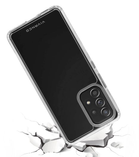 Vivanco Samsung Galaxy A33 5G Deksel Safe & Steady Transparent