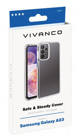 Vivanco Samsung Galaxy A23 5G Deksel Safe & Steady Transparent