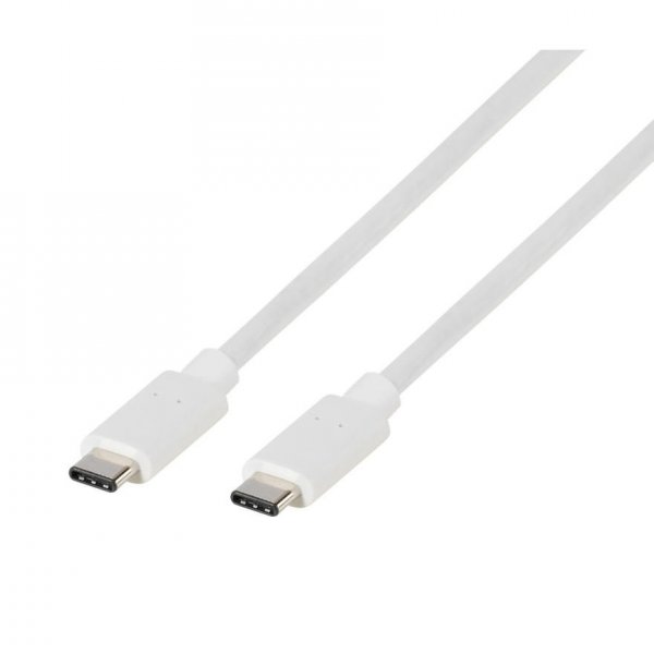Vivanco Kabel Charging Cable USB-C/USB-C 2.0 1.2m Hvit