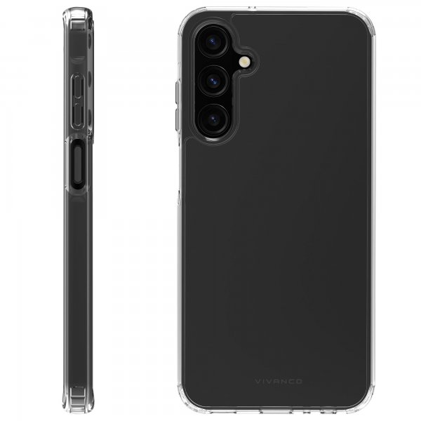 Vivanco Samsung Galaxy A25 Deksel Safe & Steady Transparent