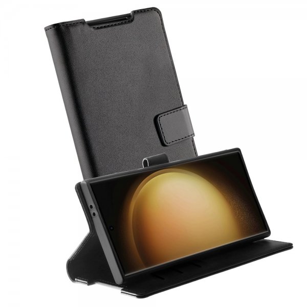 Vivanco Samsung Galaxy S24 Ultra Etui Classic Wallet Svart
