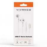 Vivanco Hodetelefoner Smart Pro USB-C In-Ear Headset Hvit