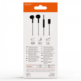 Vivanco Hodetelefoner Smart Pro USB-C In-Ear Headset Svart