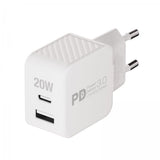 Vivanco Lader 20W Dual Super Fast PD Charger Hvit