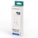 Vivanco Lader 20W Super Fast Charger Set