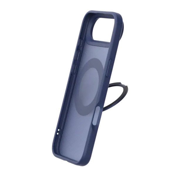 iPhone Air Deksel Roterbart Stativ Blå